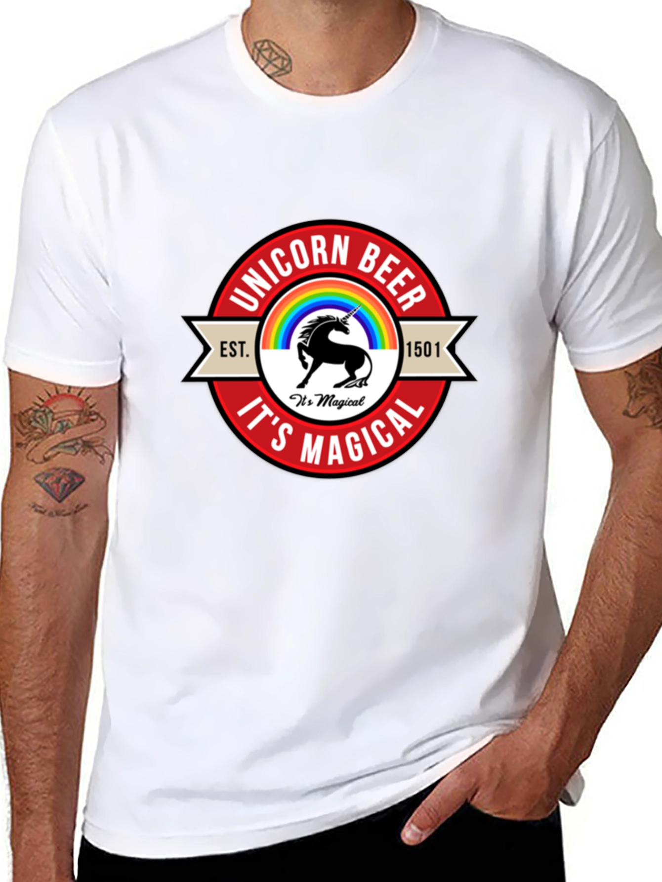 Unicorn Beer T-Shirt - Its Magical!