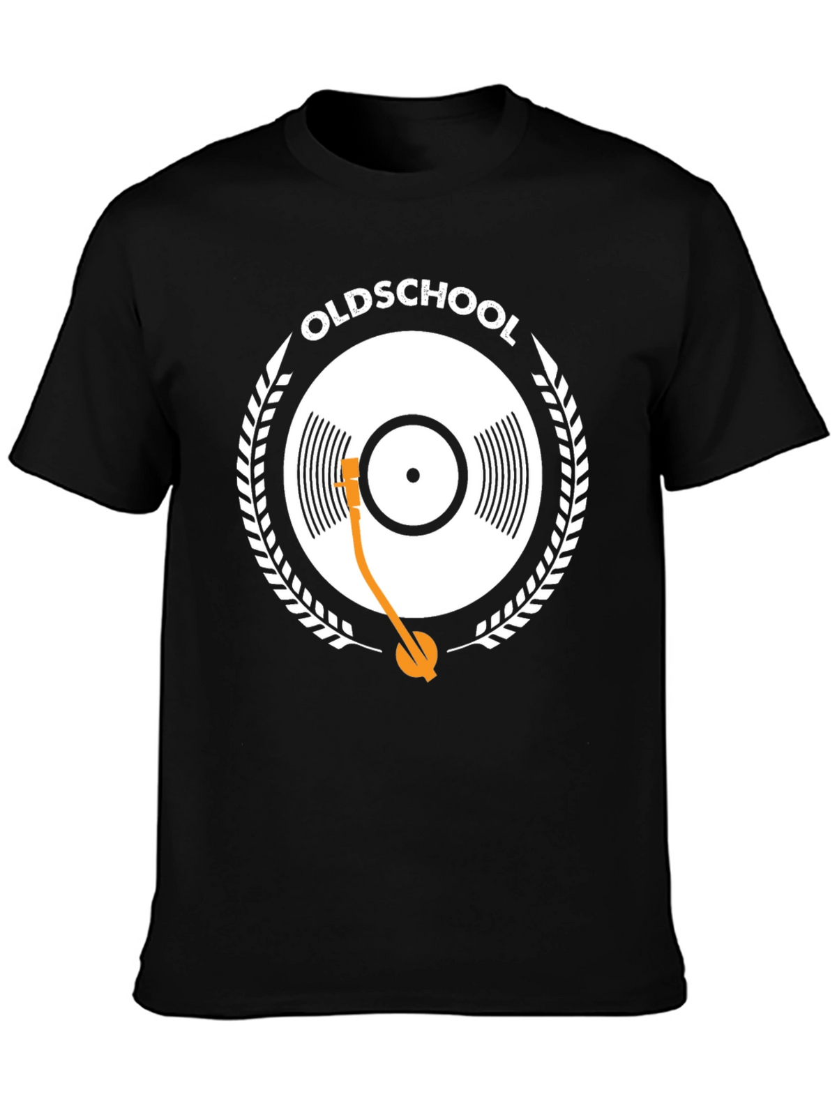 Oldschool Vinyl Record Player Graphic Tee
