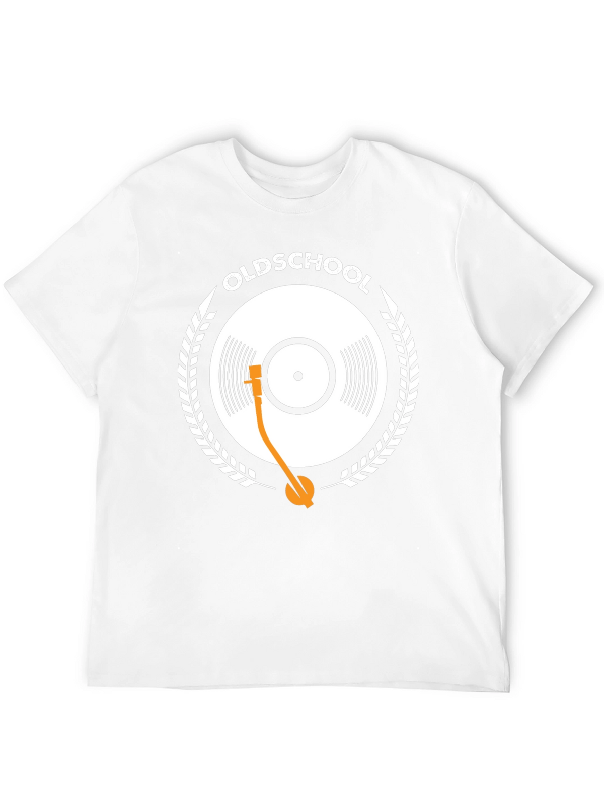 Oldschool Vinyl Record Player Graphic Tee