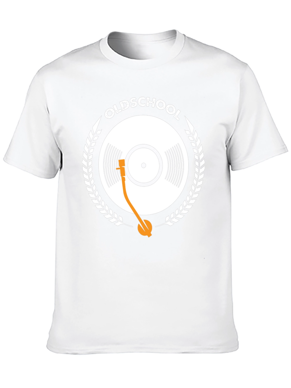 Oldschool Vinyl Record Player Graphic Tee