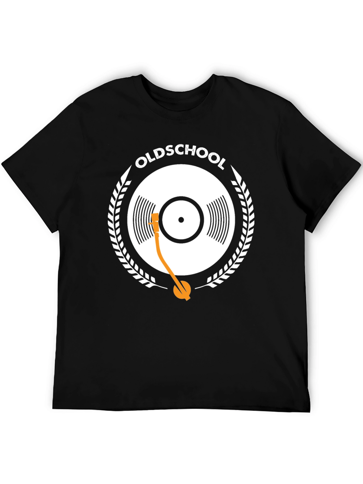 Oldschool Vinyl Record Player Graphic Tee