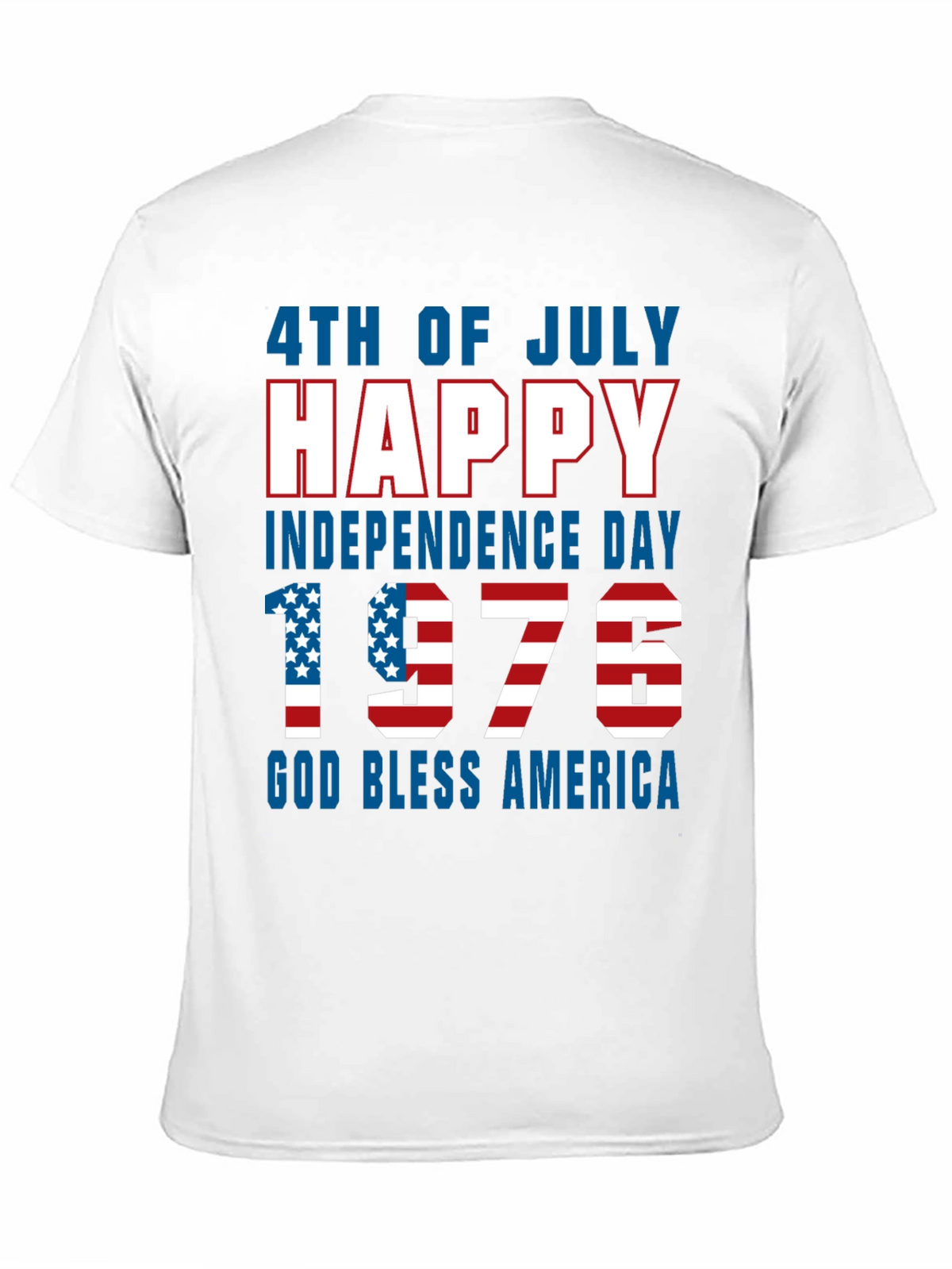 Patriotic 4th of July Happy Independence Day 1976 T-Shirt