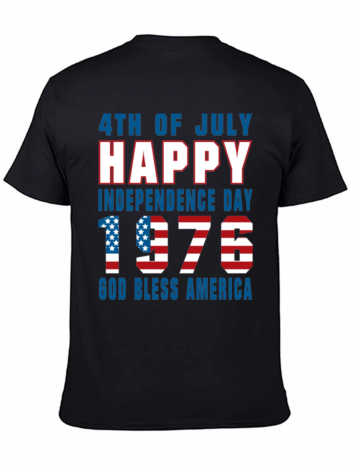 Patriotic 4th of July Happy Independence Day 1976 T-Shirt
