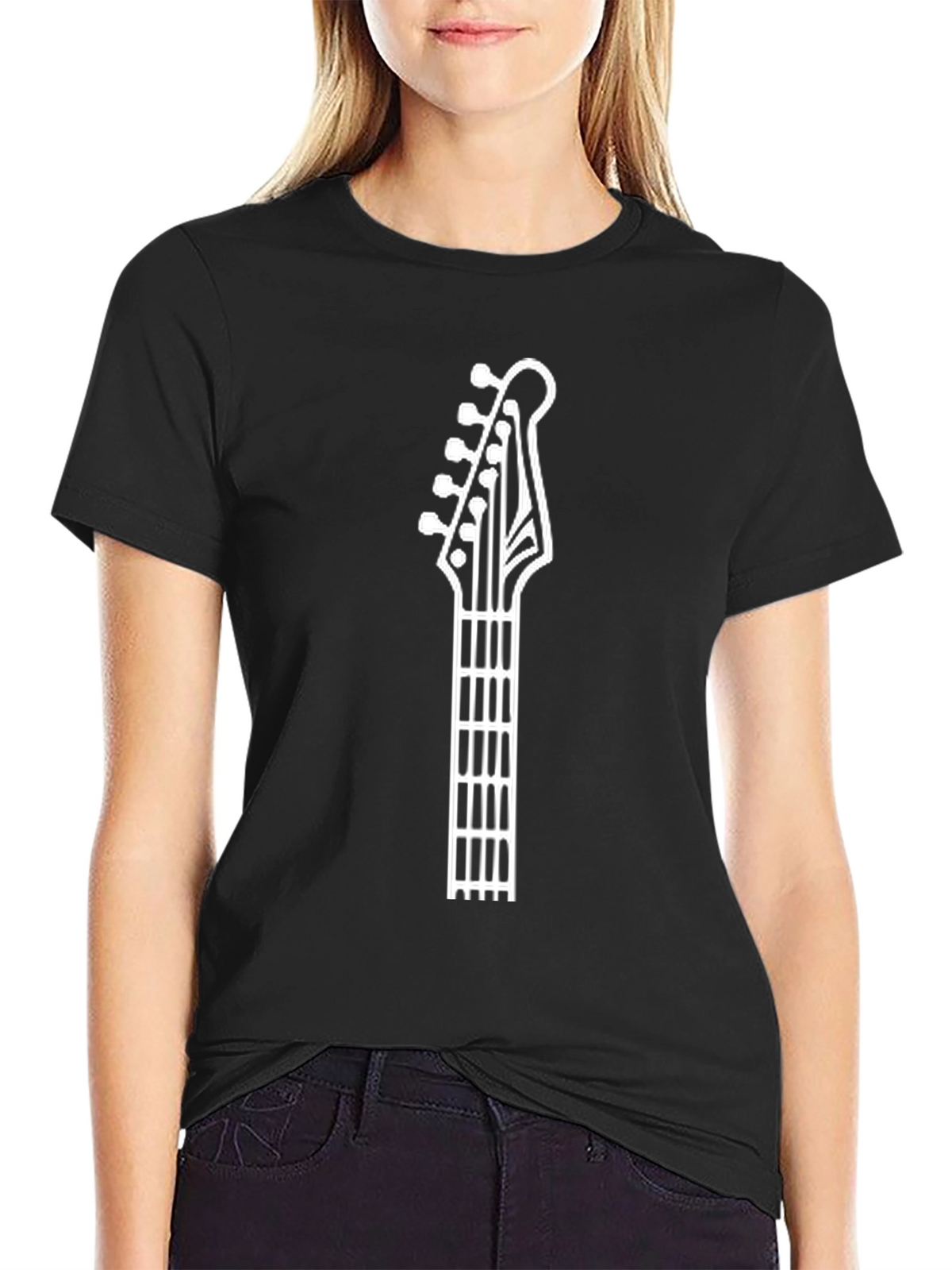 Guitar Neck T-Shirt - Musician Graphic Tee