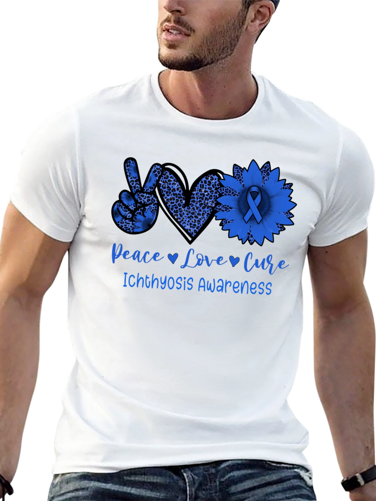 Ichthyosis Awareness Graphic T-Shirt