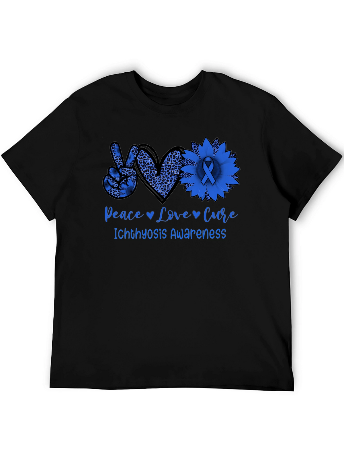 Ichthyosis Awareness Graphic T-Shirt