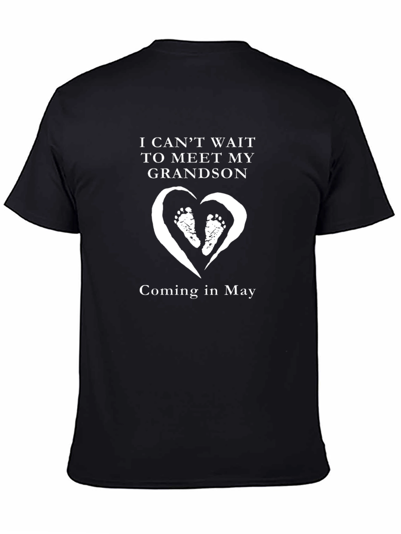 Grandson Announcement T-Shirt - Coming in May!