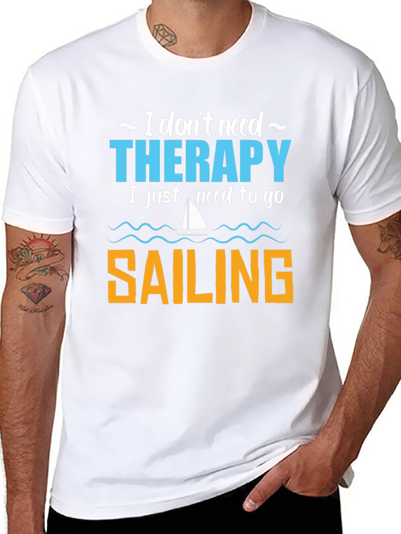 Sailing Therapy T-Shirt - Comfort & Style