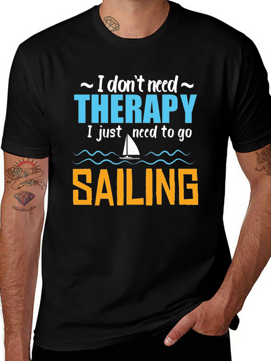 Sailing Therapy T-Shirt - Comfort & Style