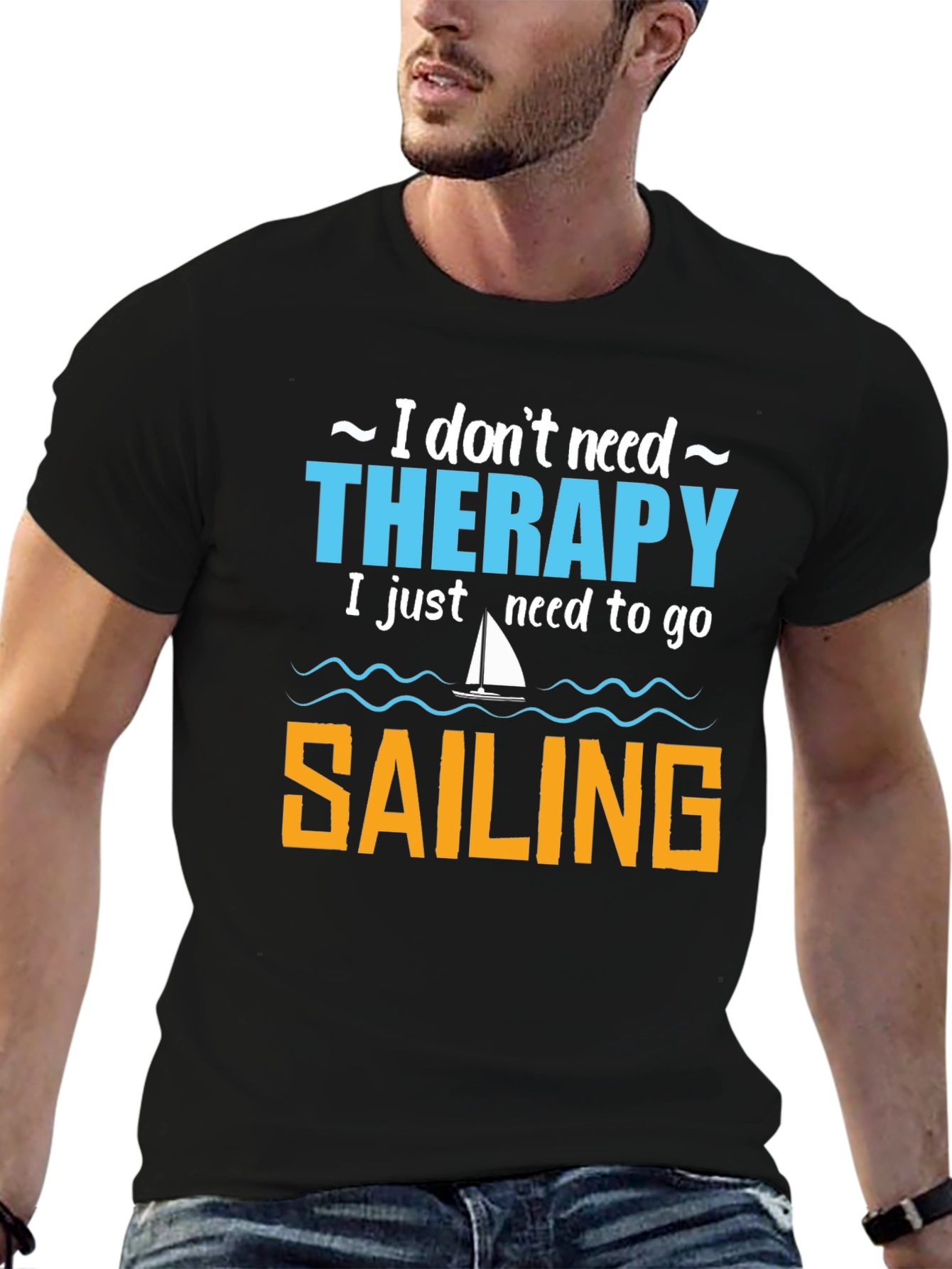 Sailing Therapy T-Shirt - Comfort & Style