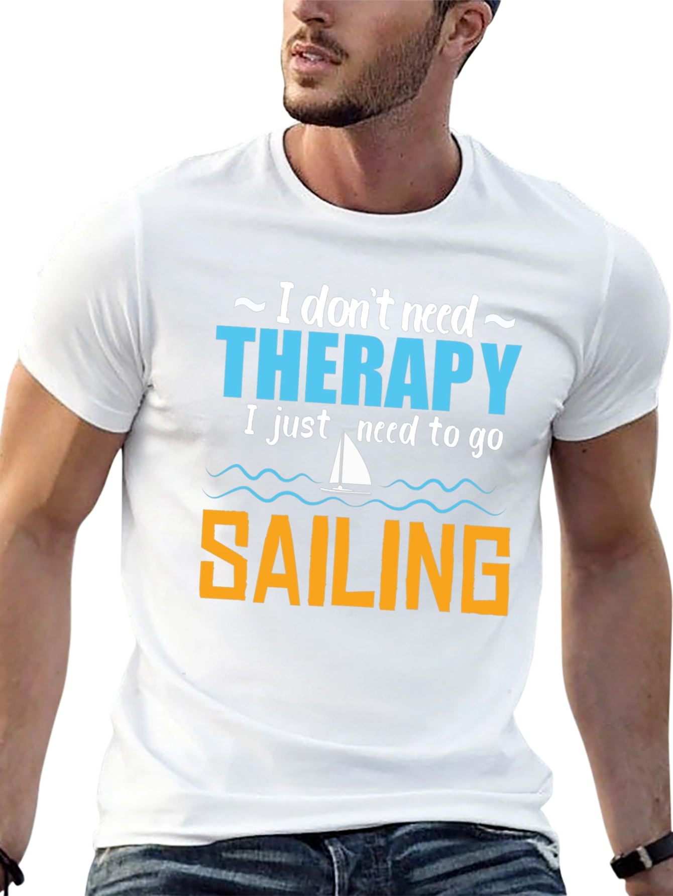 Sailing Therapy T-Shirt - Comfort & Style