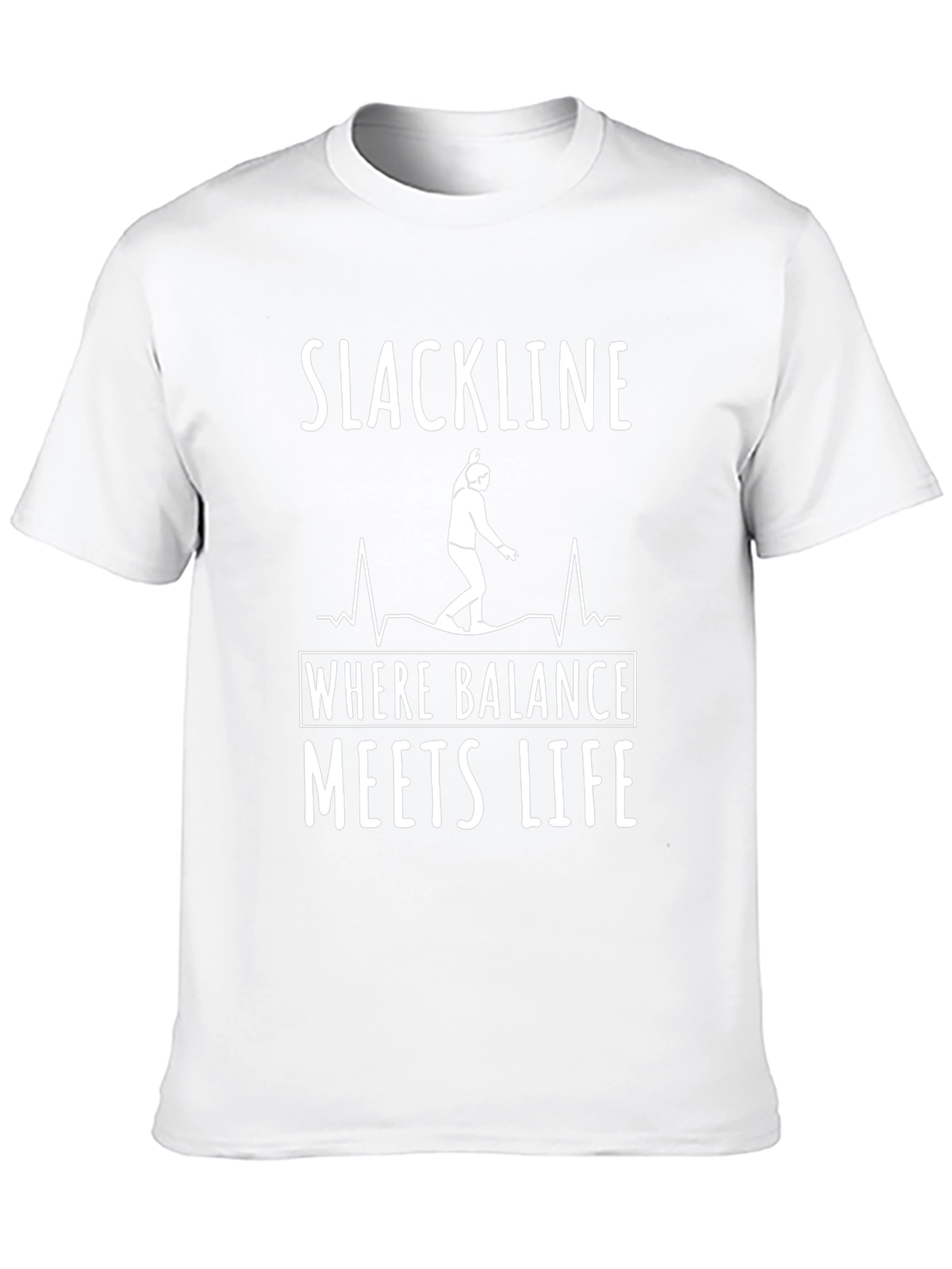 Slackline Balance Life Graphic T-Shirt