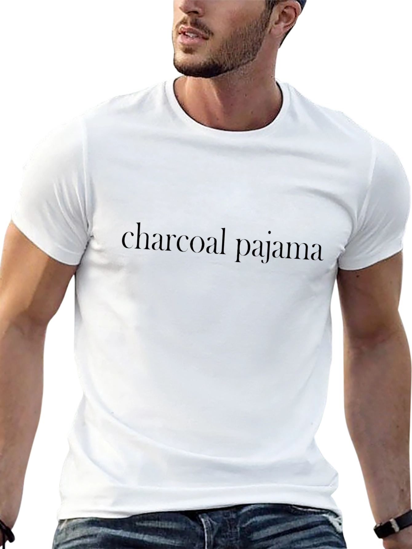 Charcoal Pajama T-Shirt