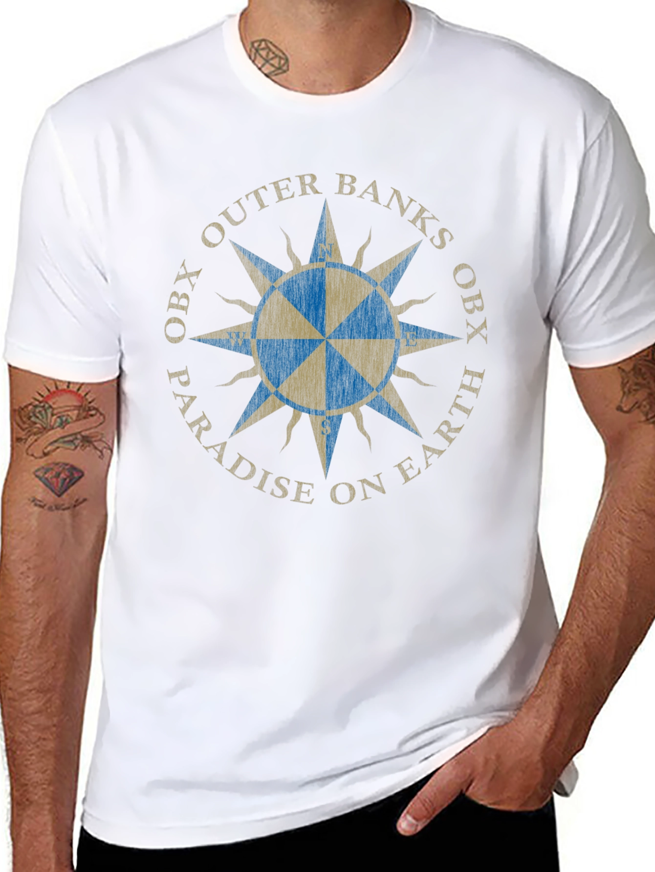 Outer Banks OBX Compass T-Shirt