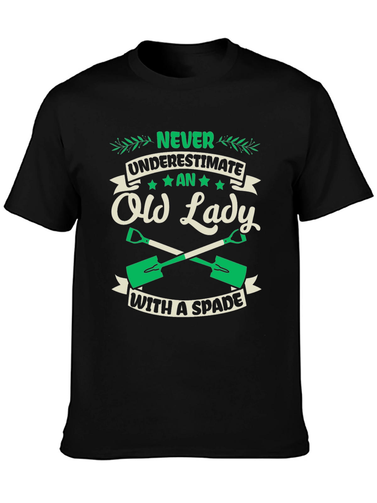 Never Underestimate an Old Lady T-Shirt