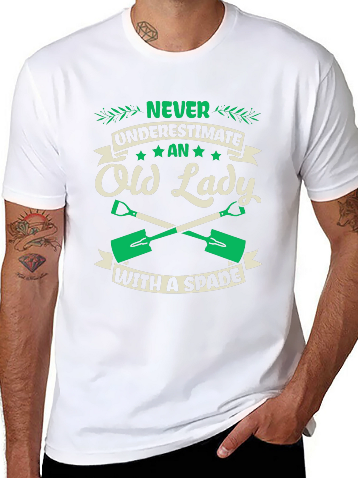 Never Underestimate an Old Lady T-Shirt
