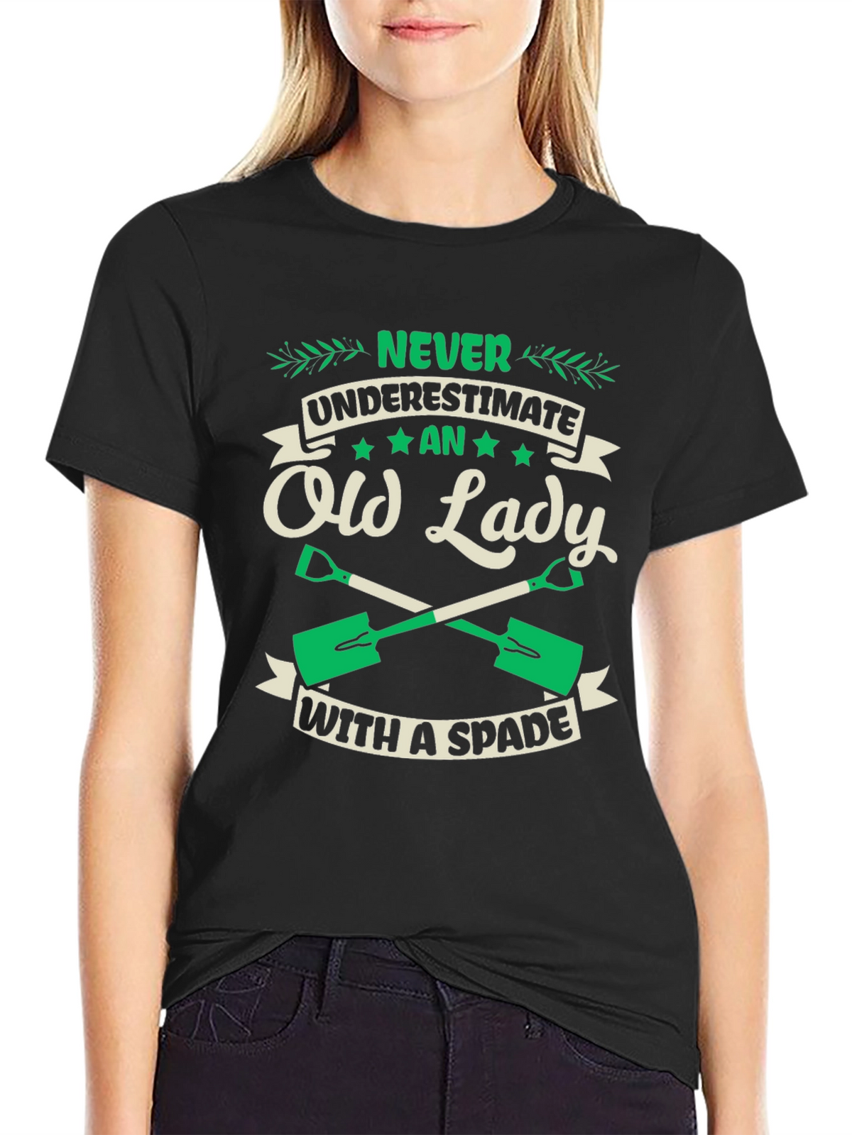Never Underestimate an Old Lady T-Shirt