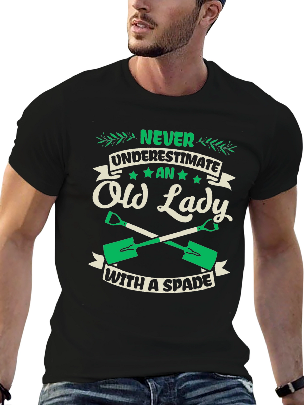 Never Underestimate an Old Lady T-Shirt