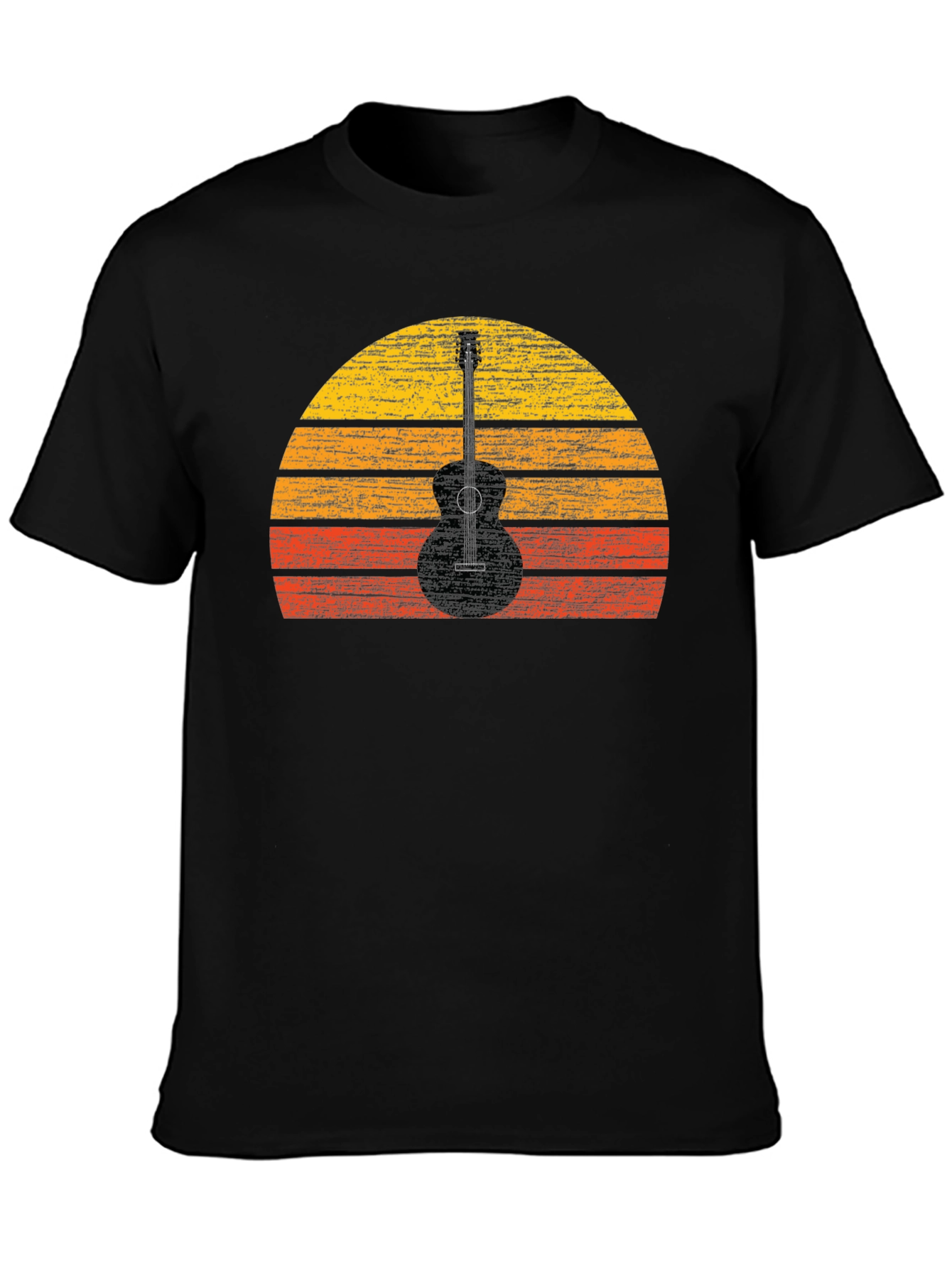 Guitar Sunset Graphic Tee