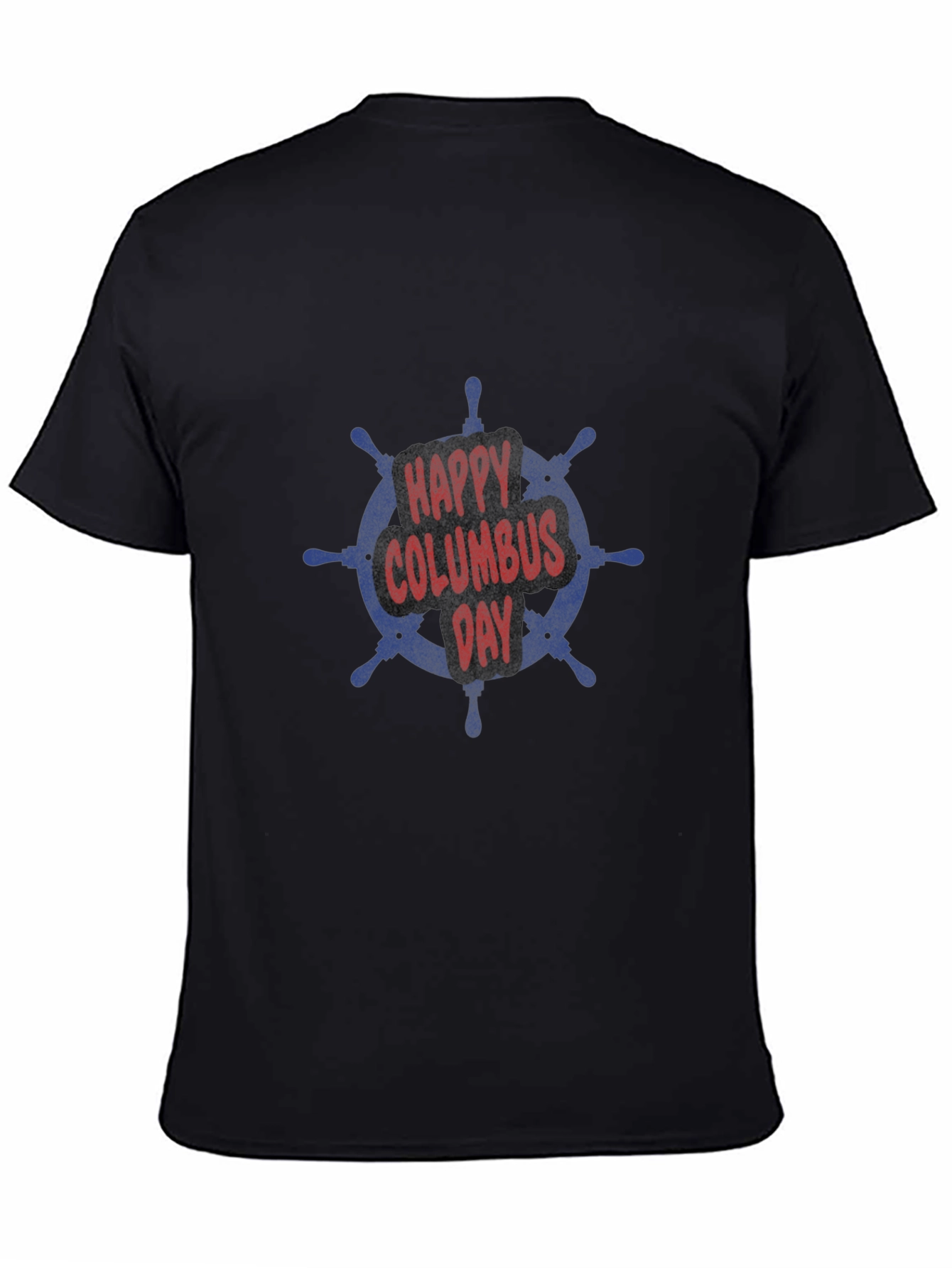 Happy Columbus Day T-Shirt Nautical Design