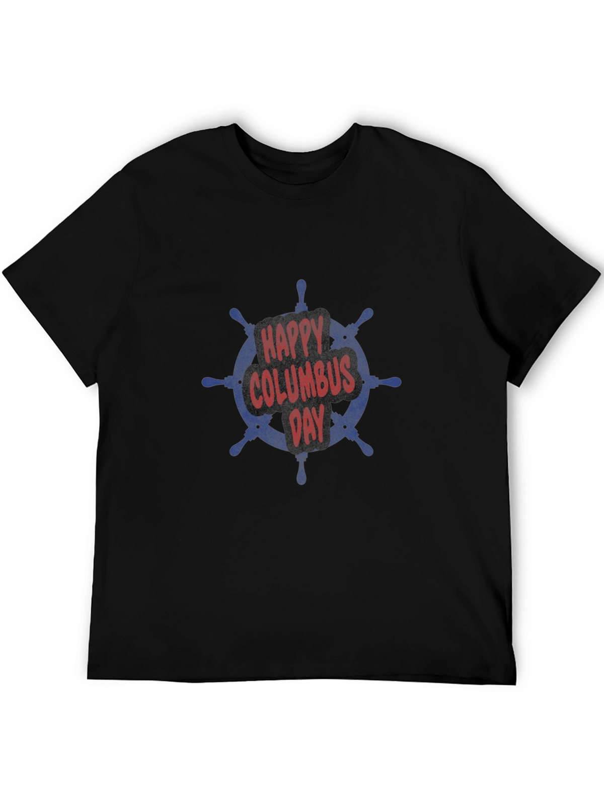 Happy Columbus Day T-Shirt Nautical Design