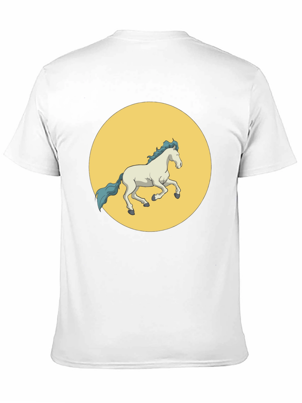 Horse Graphic Tee - Mens Black T-Shirt