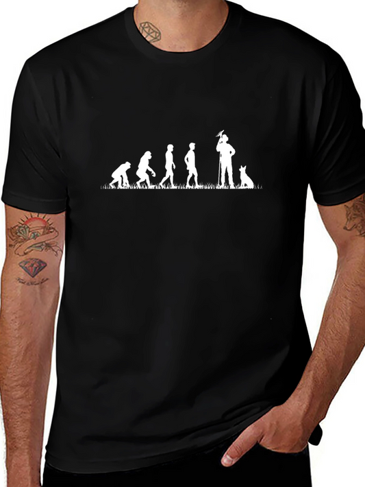 Evolution of Metal Detecting Black T-Shirt