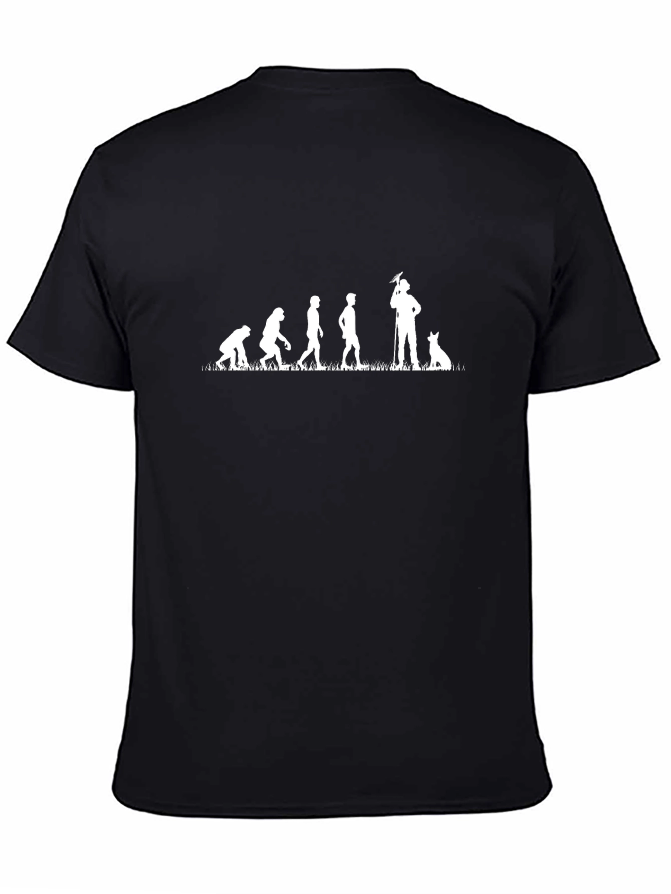 Evolution of Metal Detecting Black T-Shirt