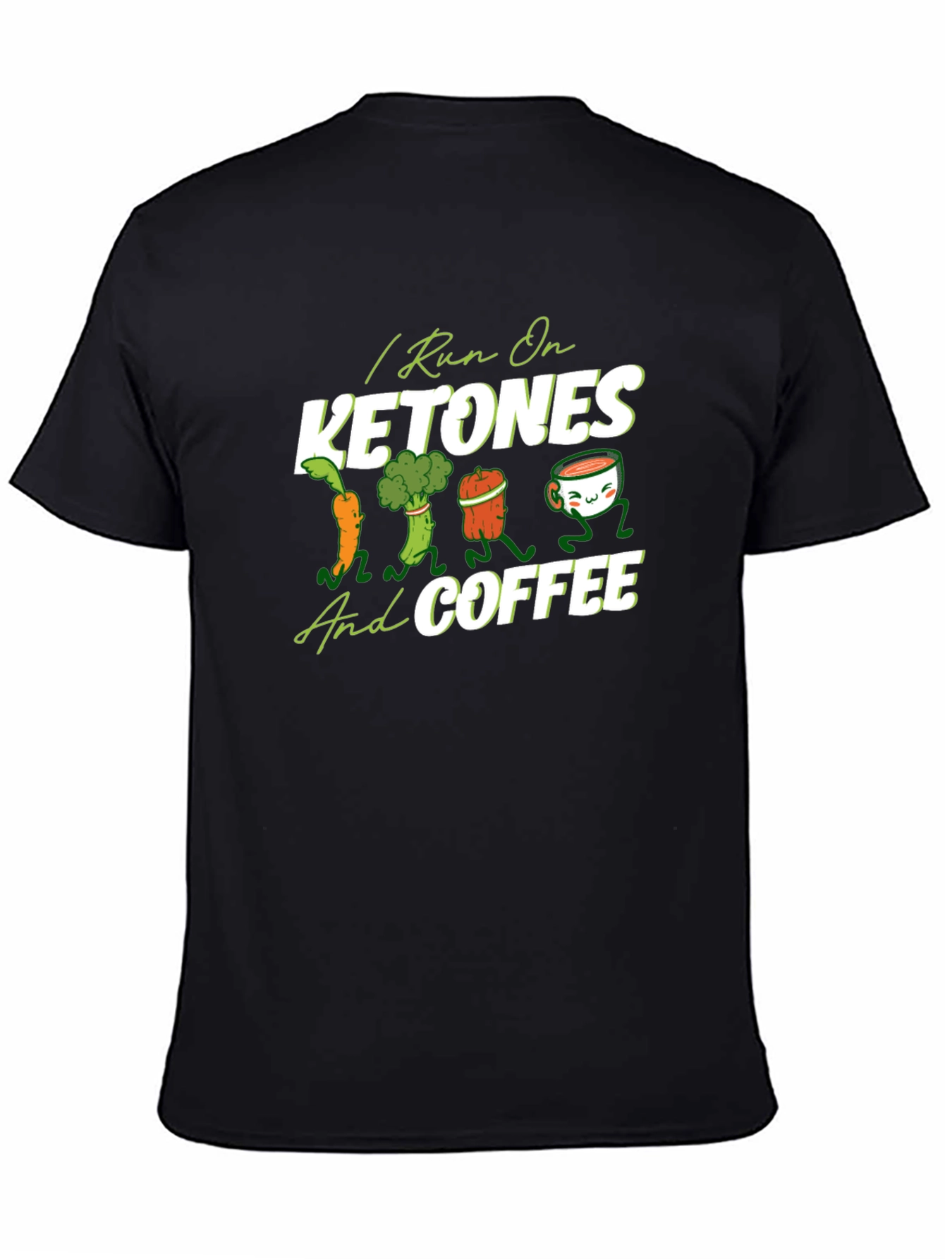 I Run on Ketones and Coffee Graphic Tee