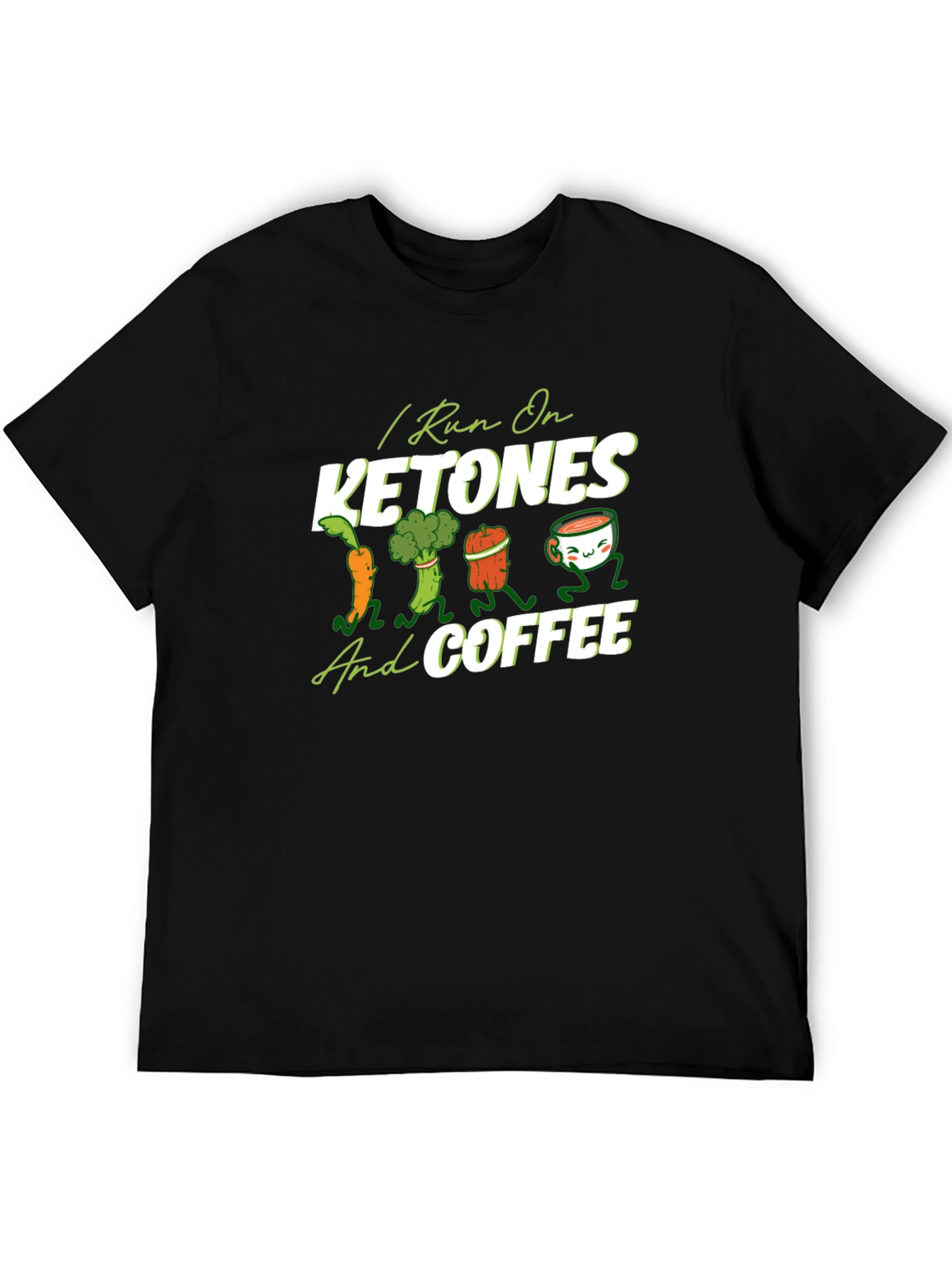 I Run on Ketones and Coffee Graphic Tee