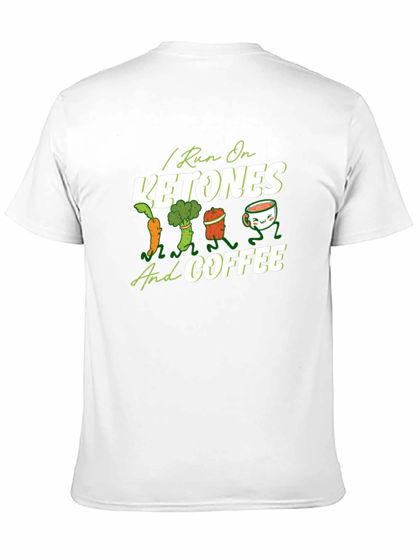I Run on Ketones and Coffee Graphic Tee