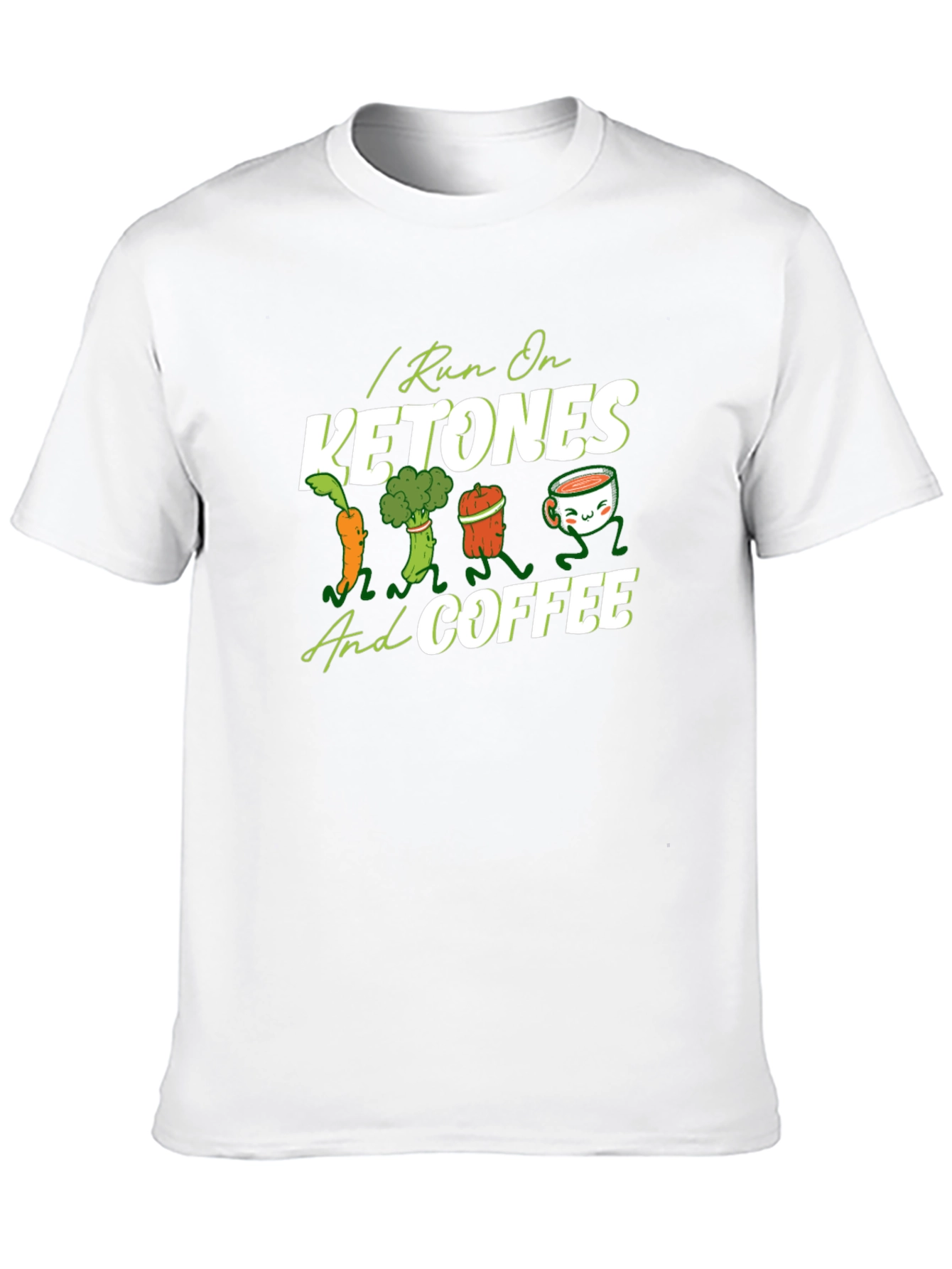 I Run on Ketones and Coffee Graphic Tee