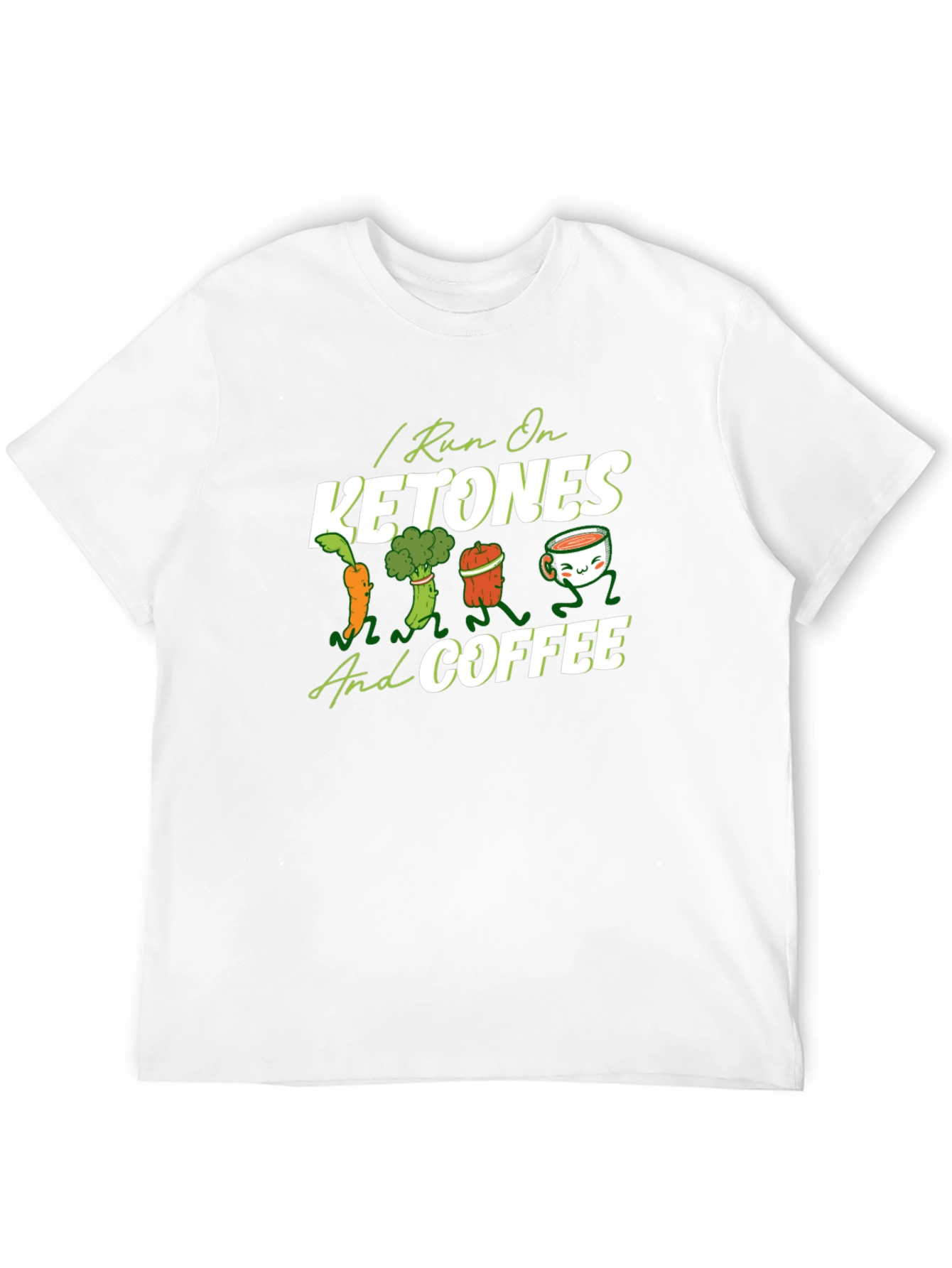 I Run on Ketones and Coffee Graphic Tee