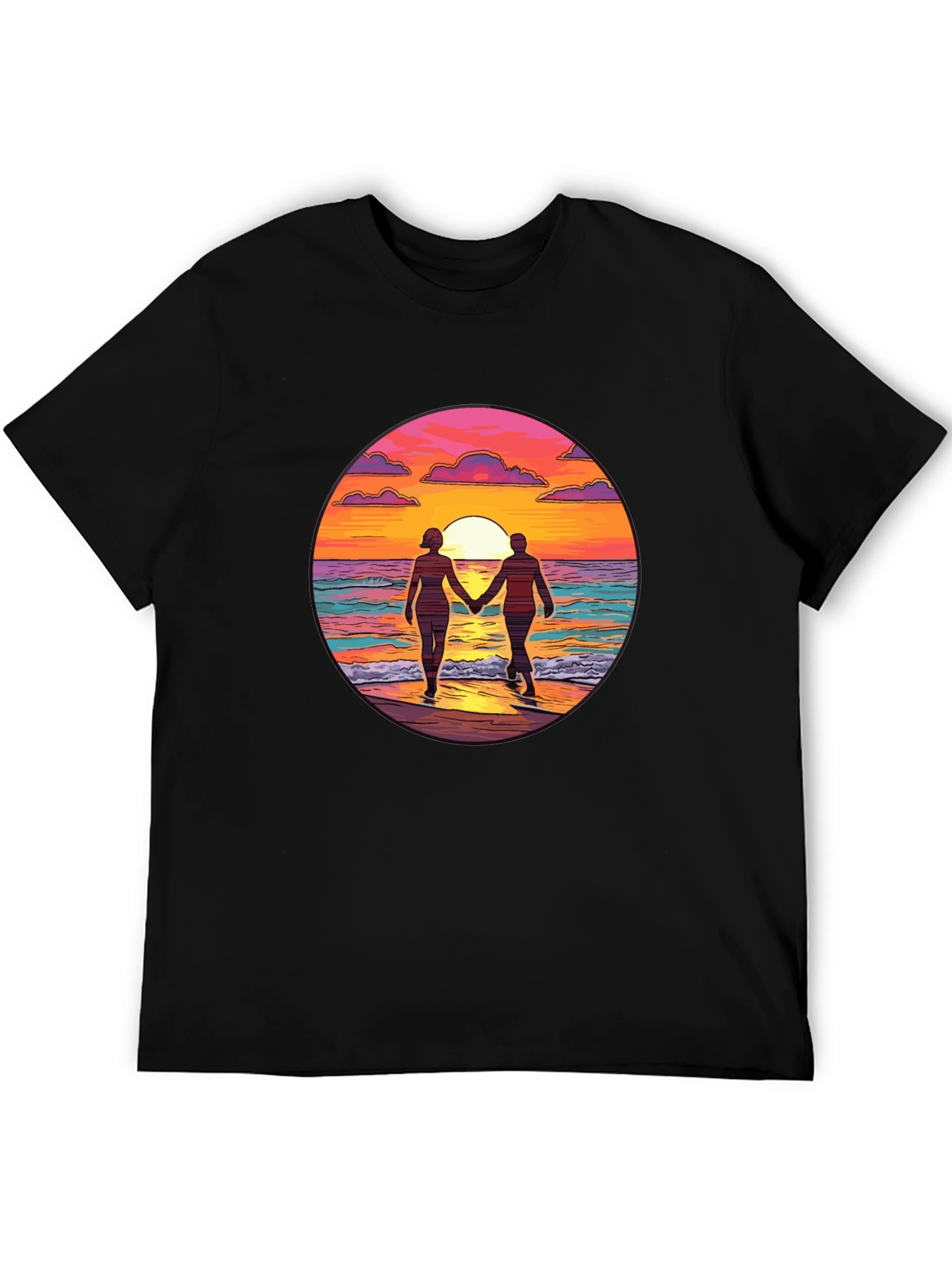 Sunset Romance Graphic Tee