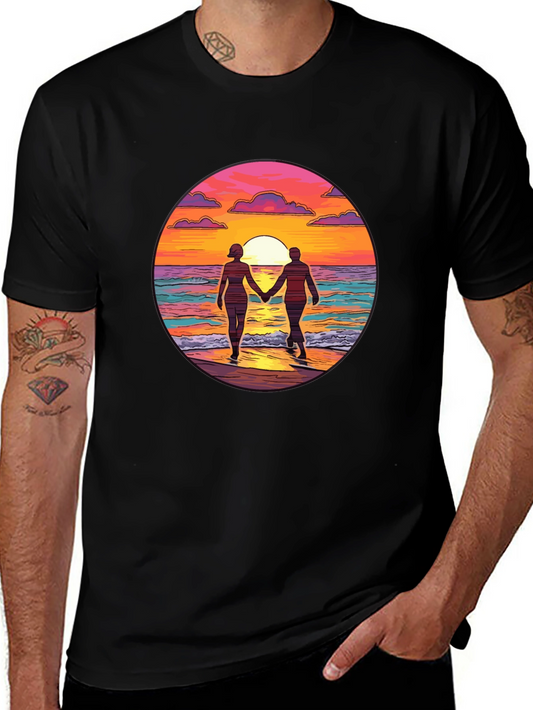 Sunset Romance Graphic Tee