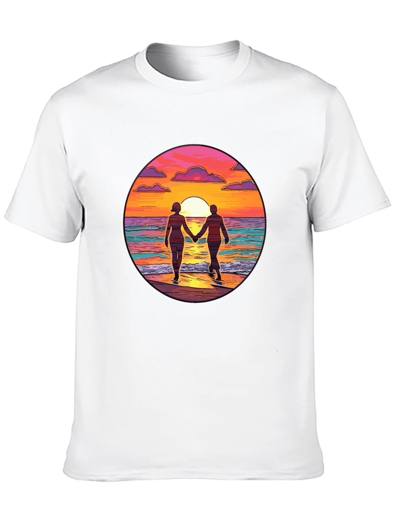 Sunset Romance Graphic Tee