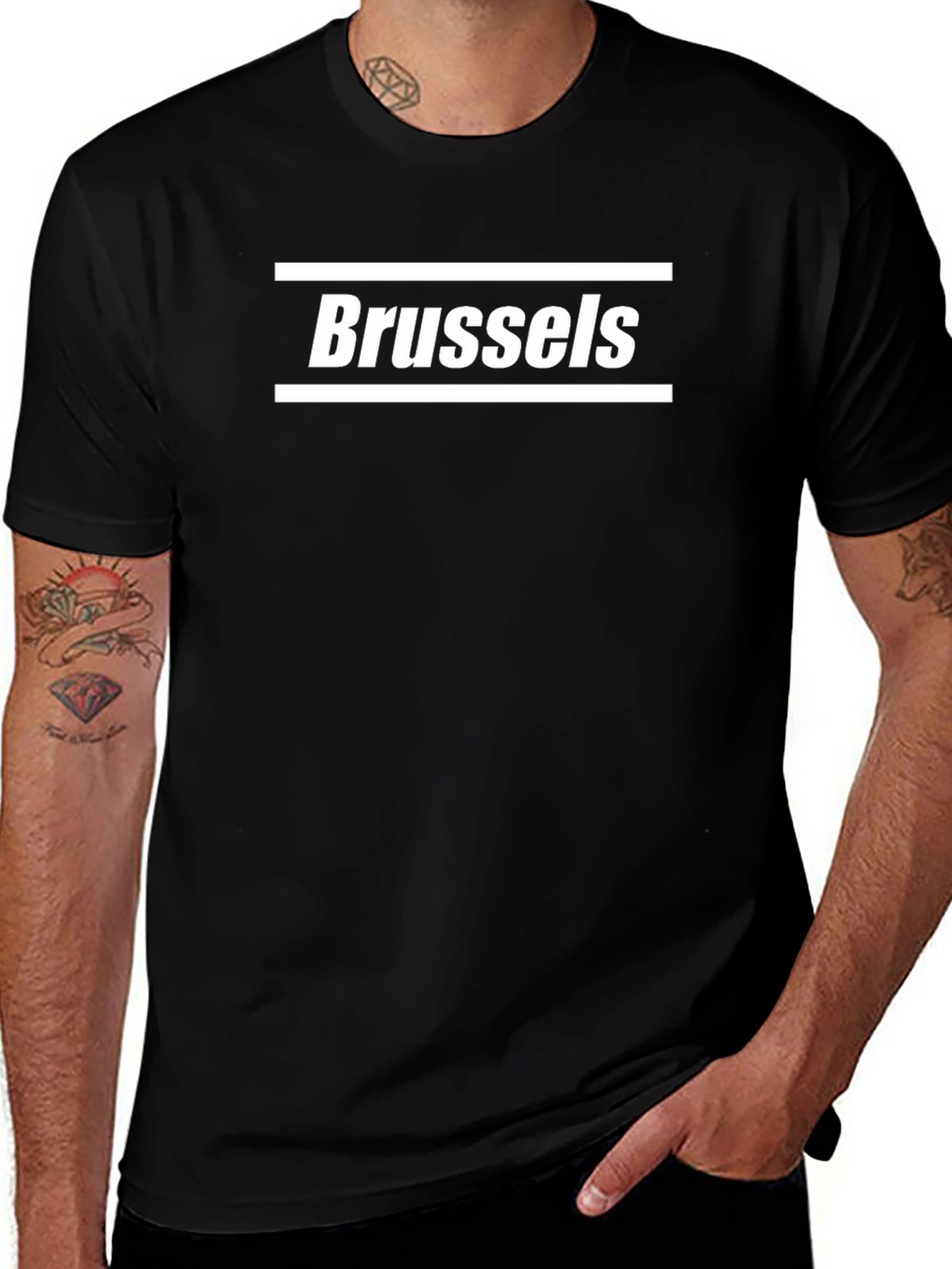 Brussels Graphic T-Shirt | City Pride Tee