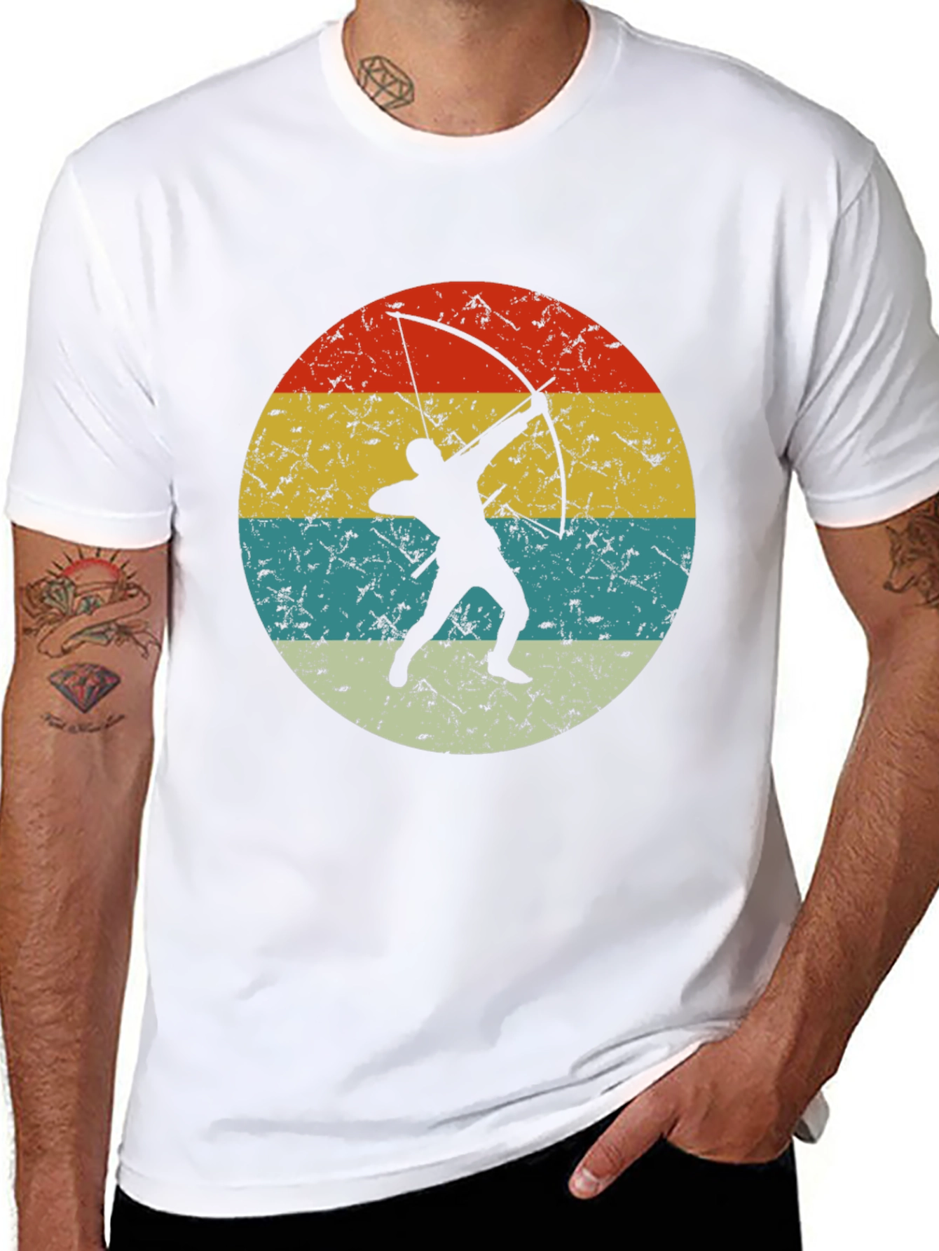 Archery Retro Sunset T-Shirt