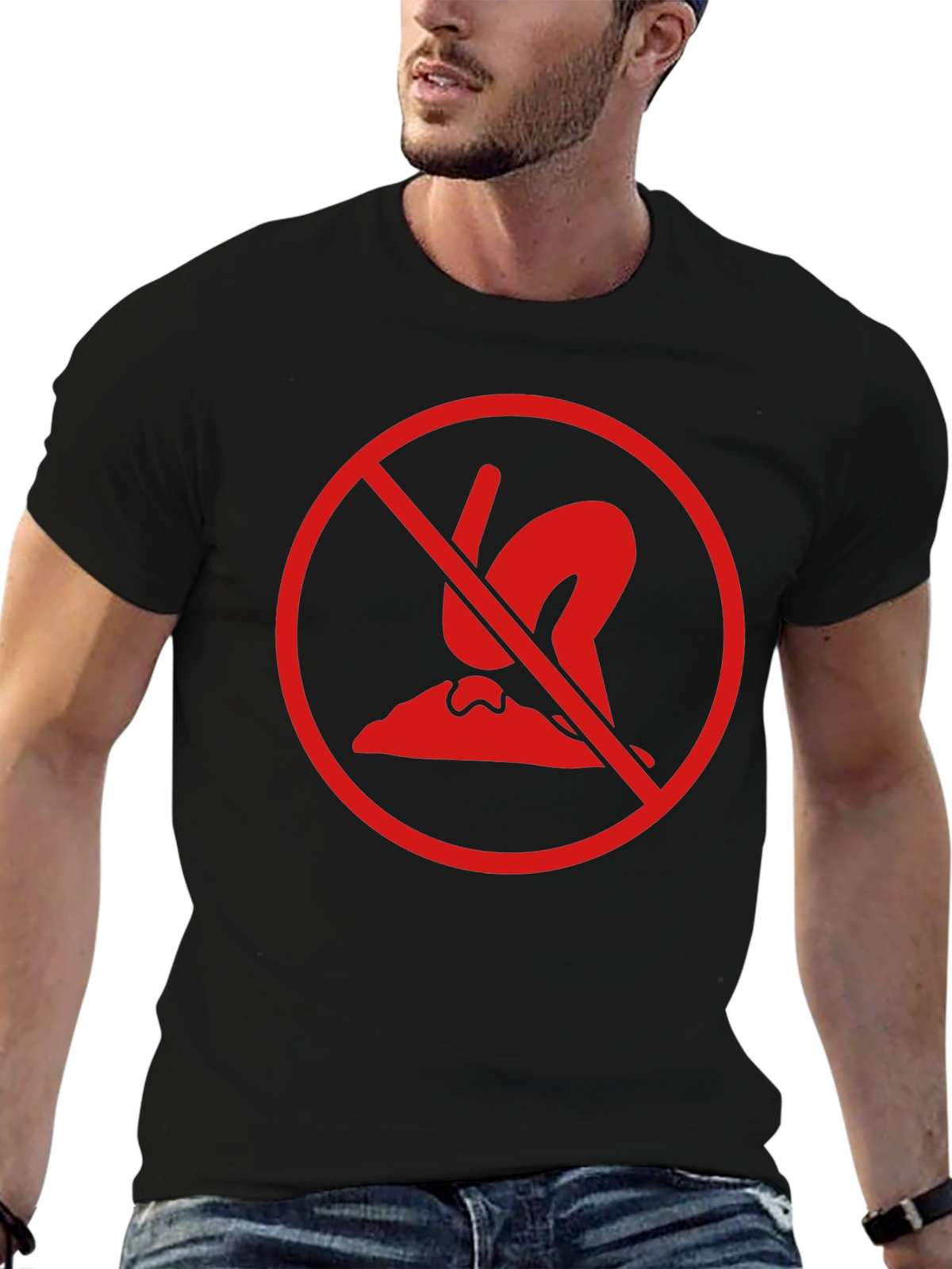 No Worm T-Shirt - Funny Joke Tee