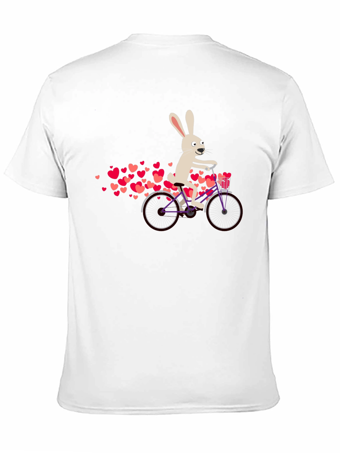 Rabbit on Bicycle T-Shirt