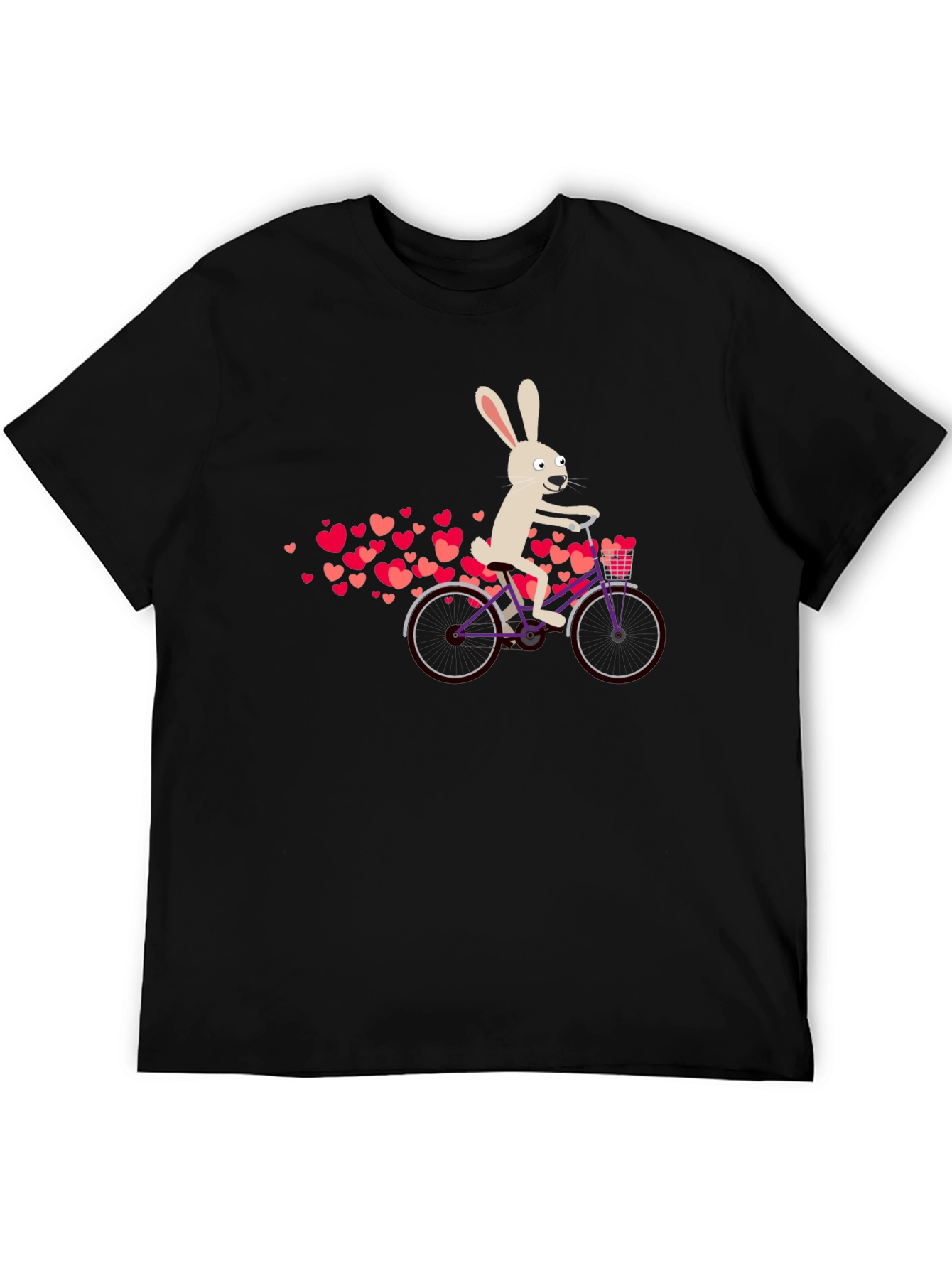 Rabbit on Bicycle T-Shirt