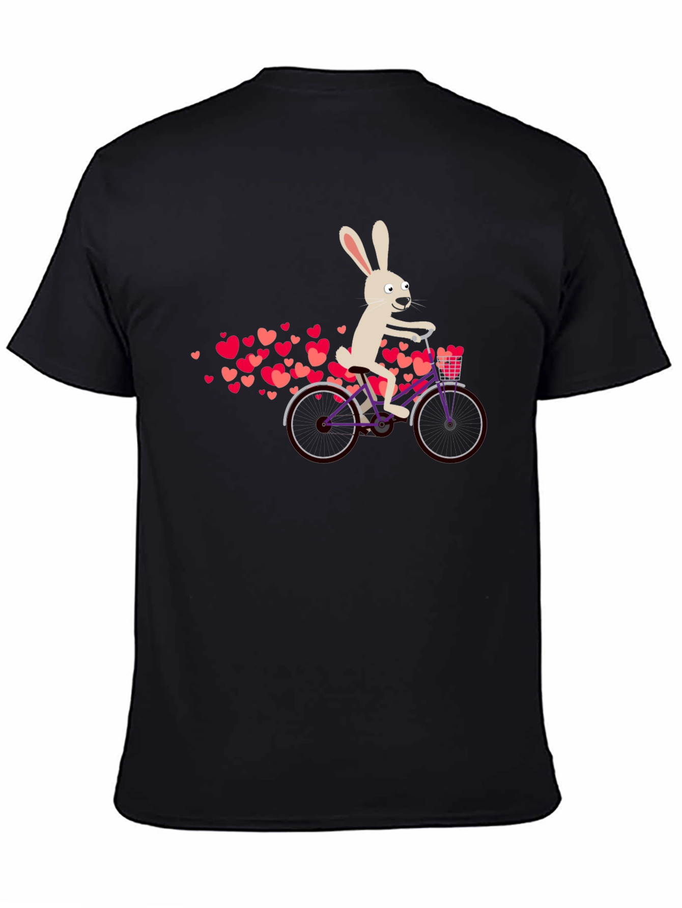 Rabbit on Bicycle T-Shirt