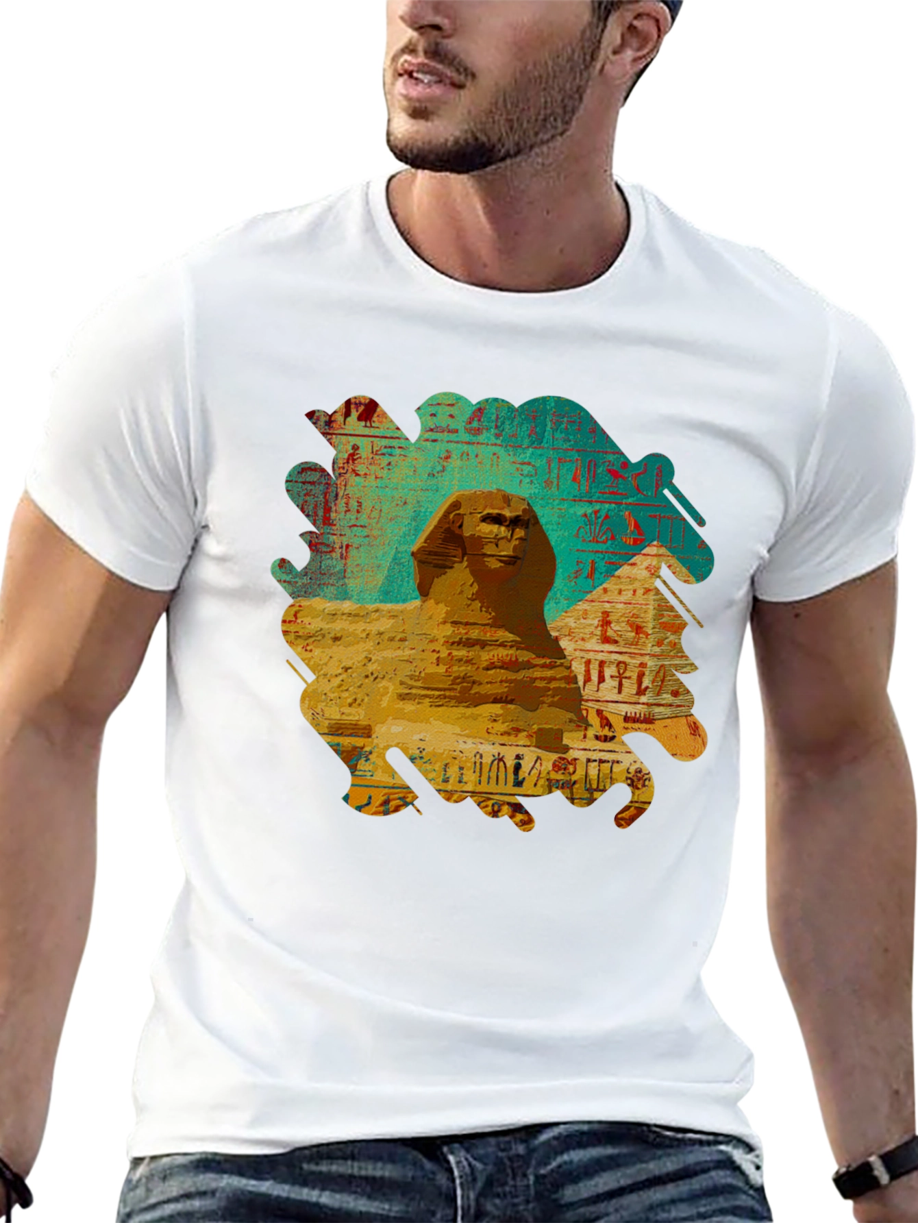 Egyptian Sphinx Graphic Tee