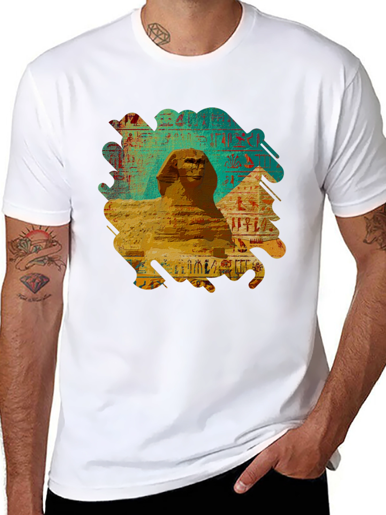 Egyptian Sphinx Graphic Tee