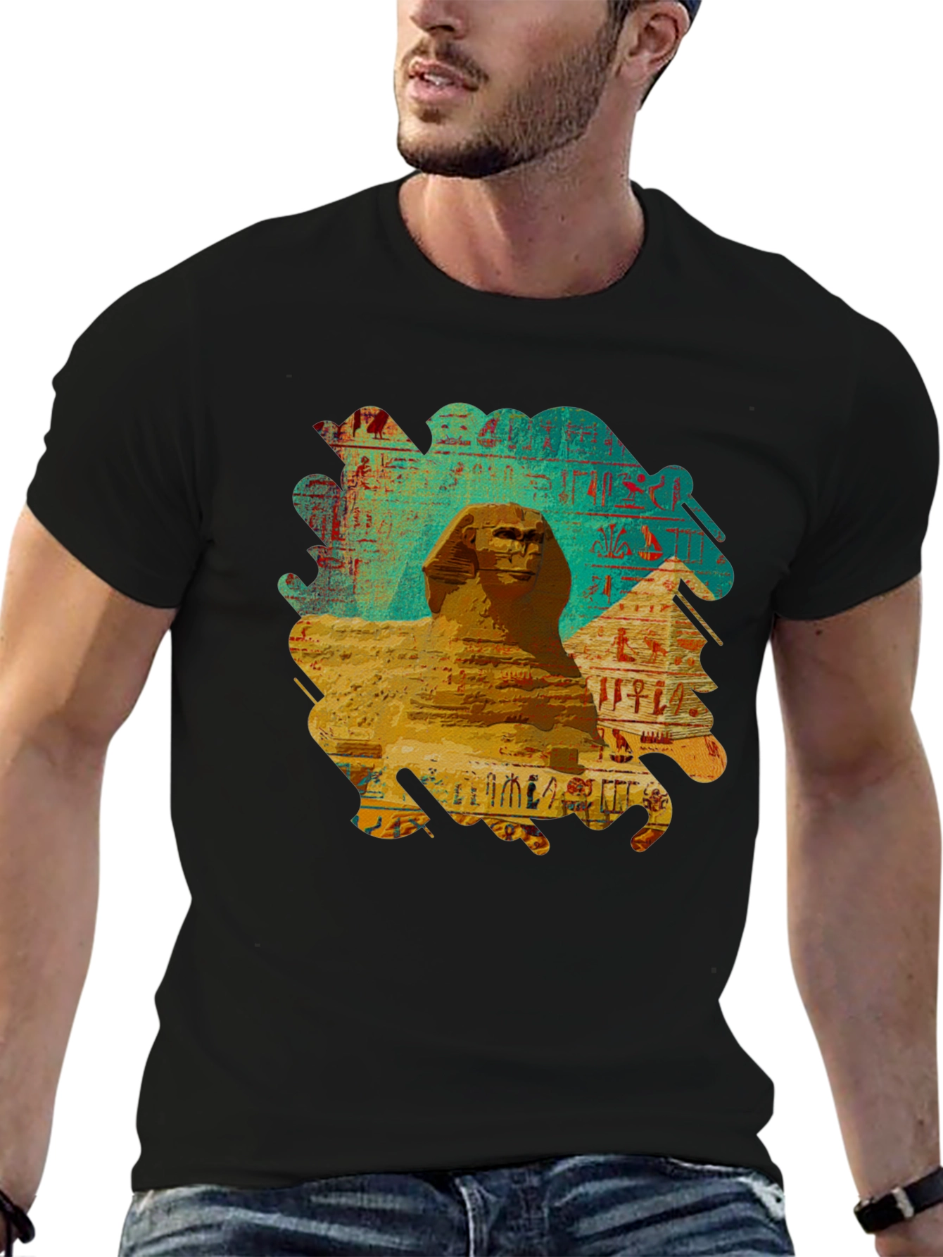 Egyptian Sphinx Graphic Tee