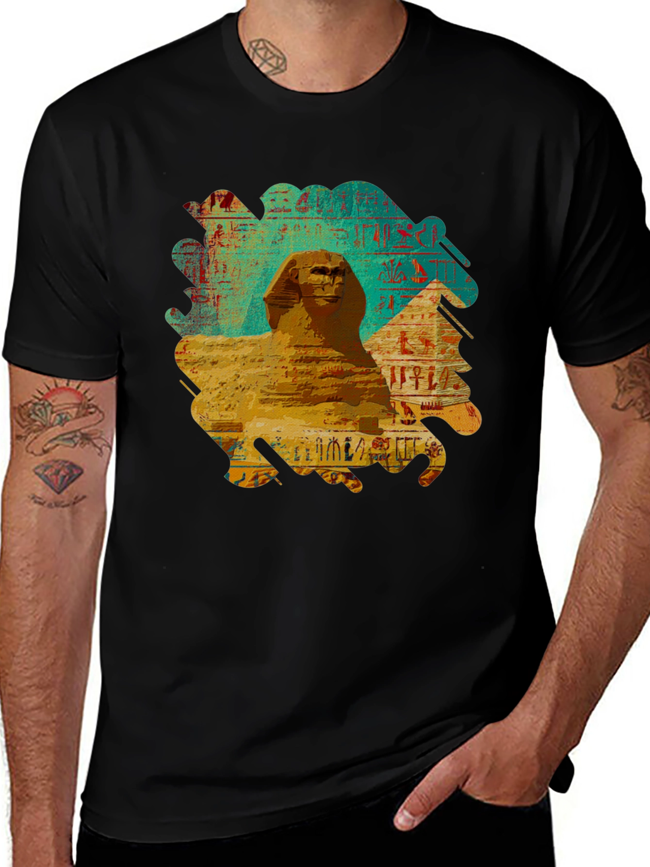 Egyptian Sphinx Graphic Tee