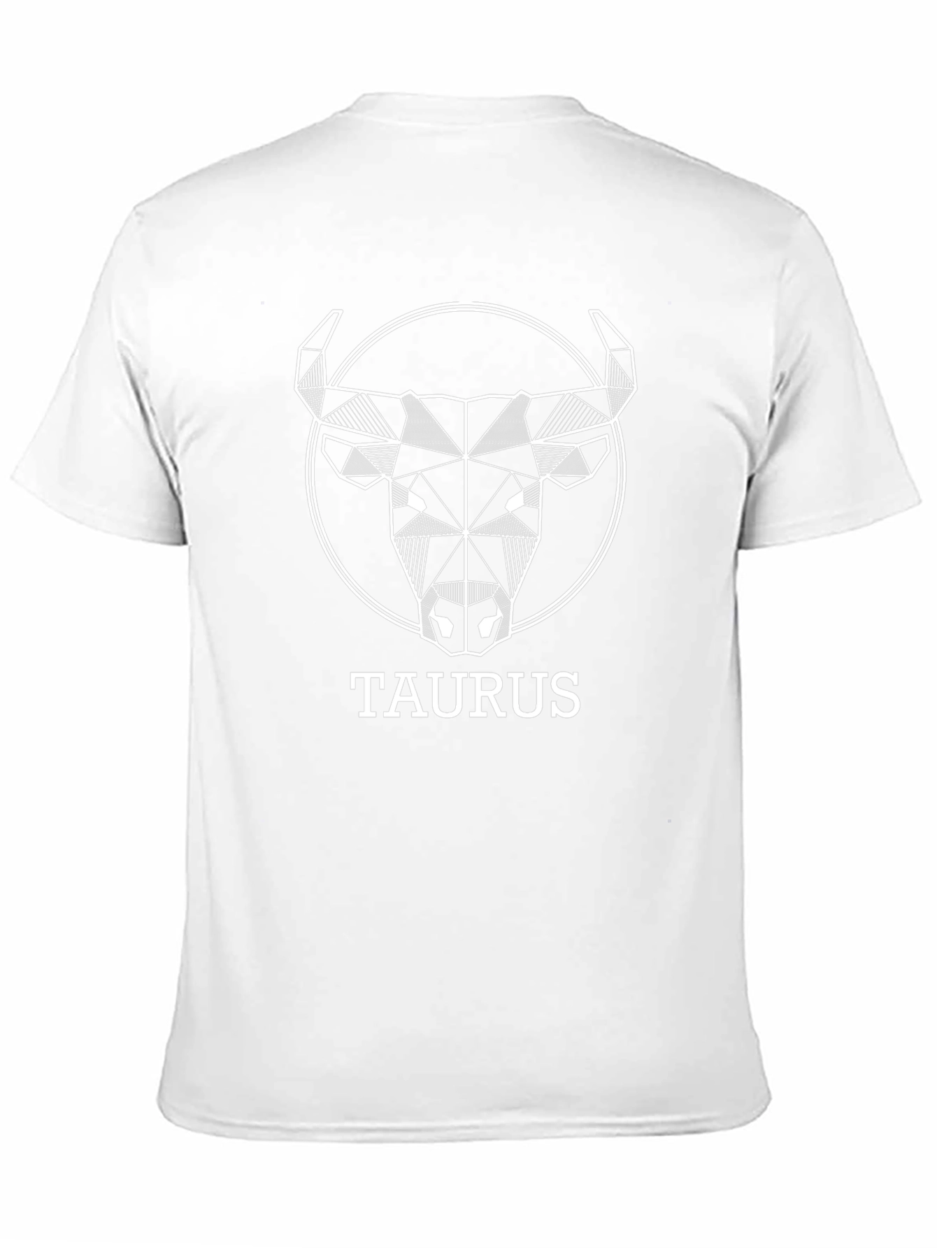 Taurus Zodiac Geometric T-Shirt