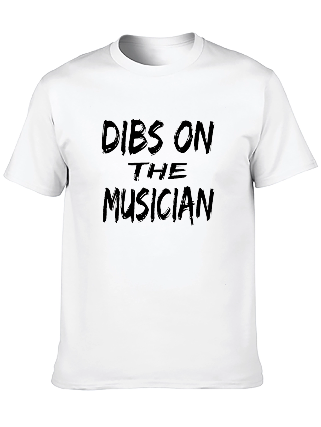 Dibs On The Musician Graphic Tee - Black