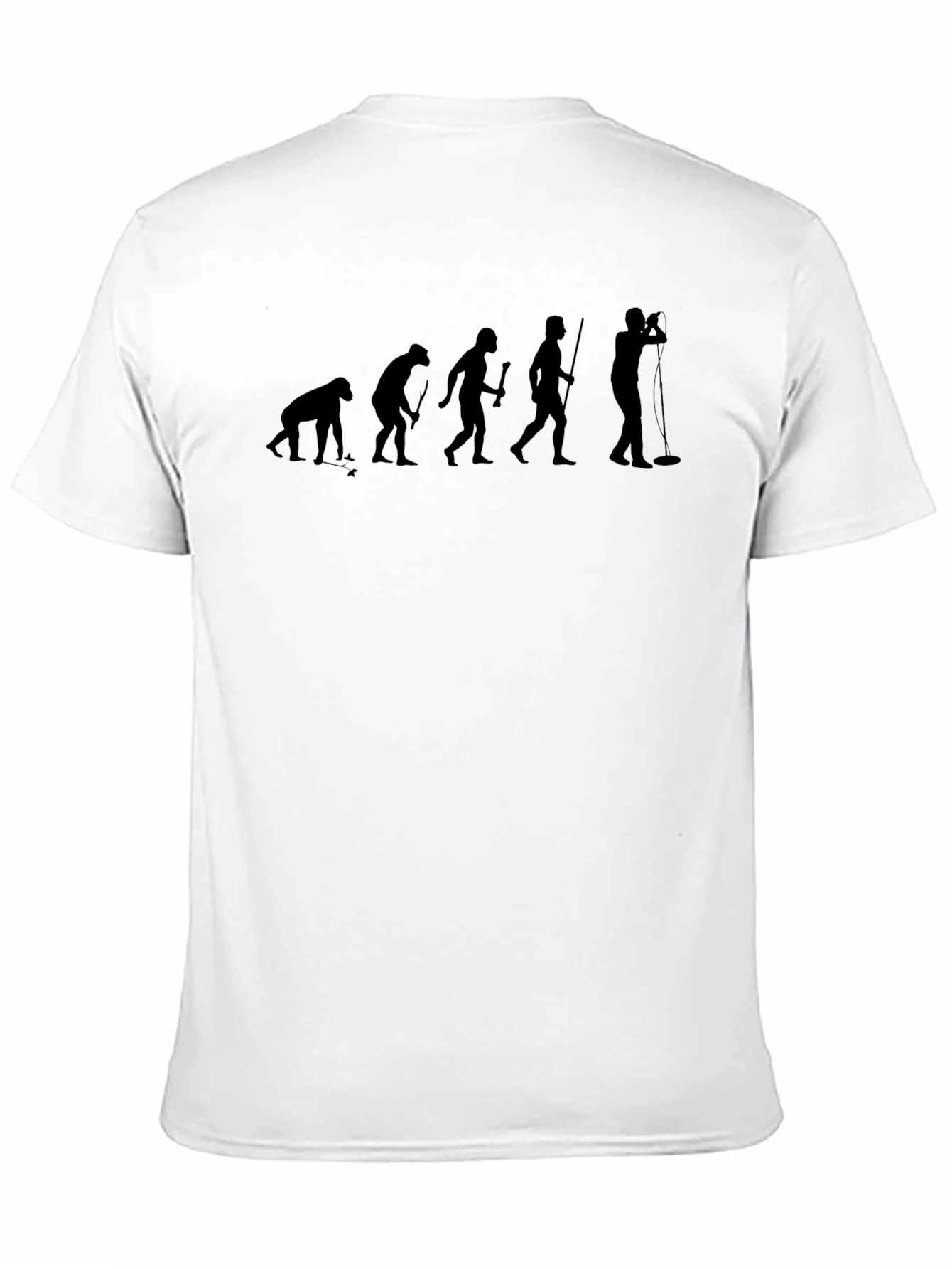 Evolution of Singer Black T-Shirt