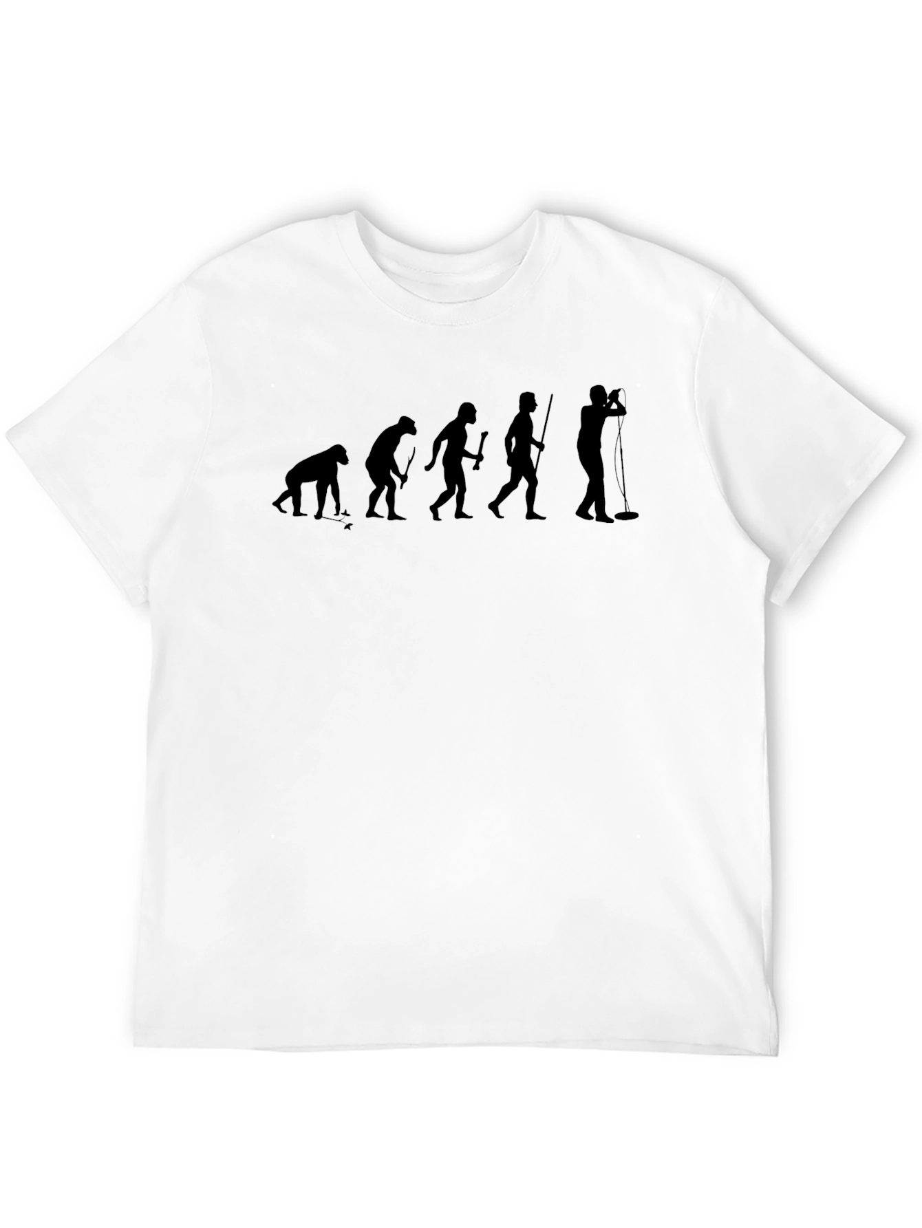 Evolution of Singer Black T-Shirt